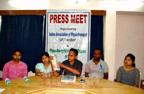 IAP held press meet, raise voice against the illegal criteria of admission in Assam down Town University
